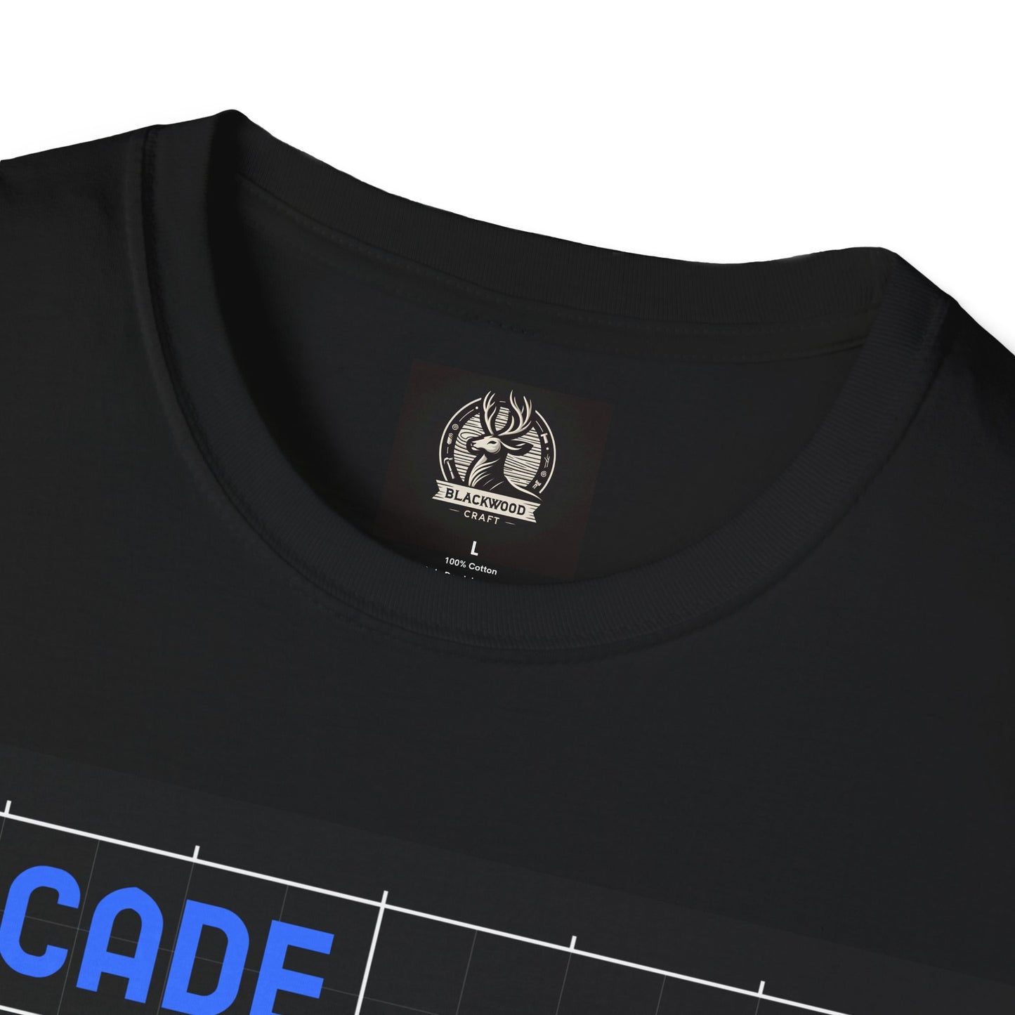 Arcade Blueprint Technology Gaming Awesome Unisex Softstyle T-Shirt